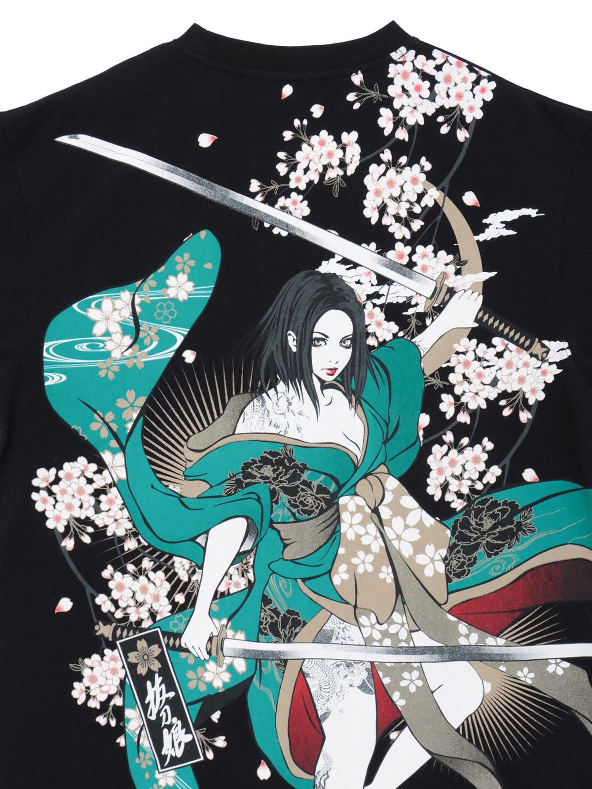 【抜刀娘】“凛 暴威 ”プリントTシャツ