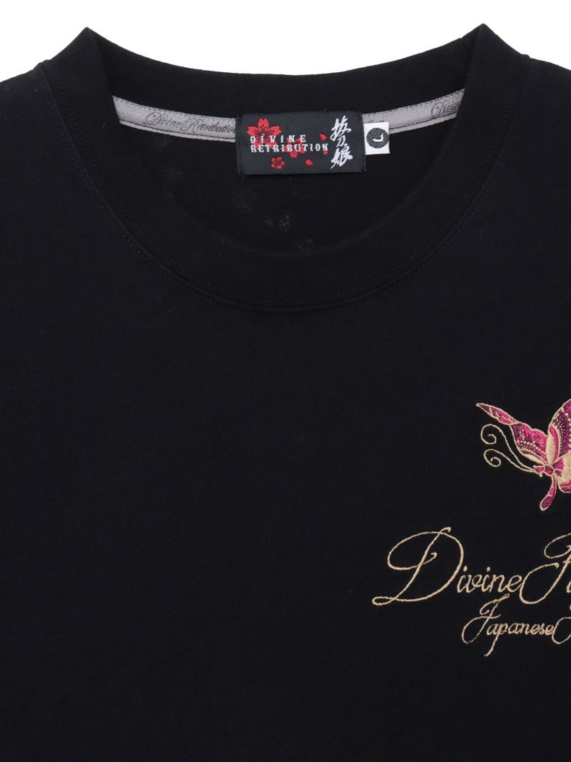 【抜刀娘】“凛 暴威 ”プリントTシャツ