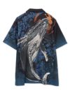 【絡繰魂・粋】“雲龍／座頭鯨”極彩アロハシャツ