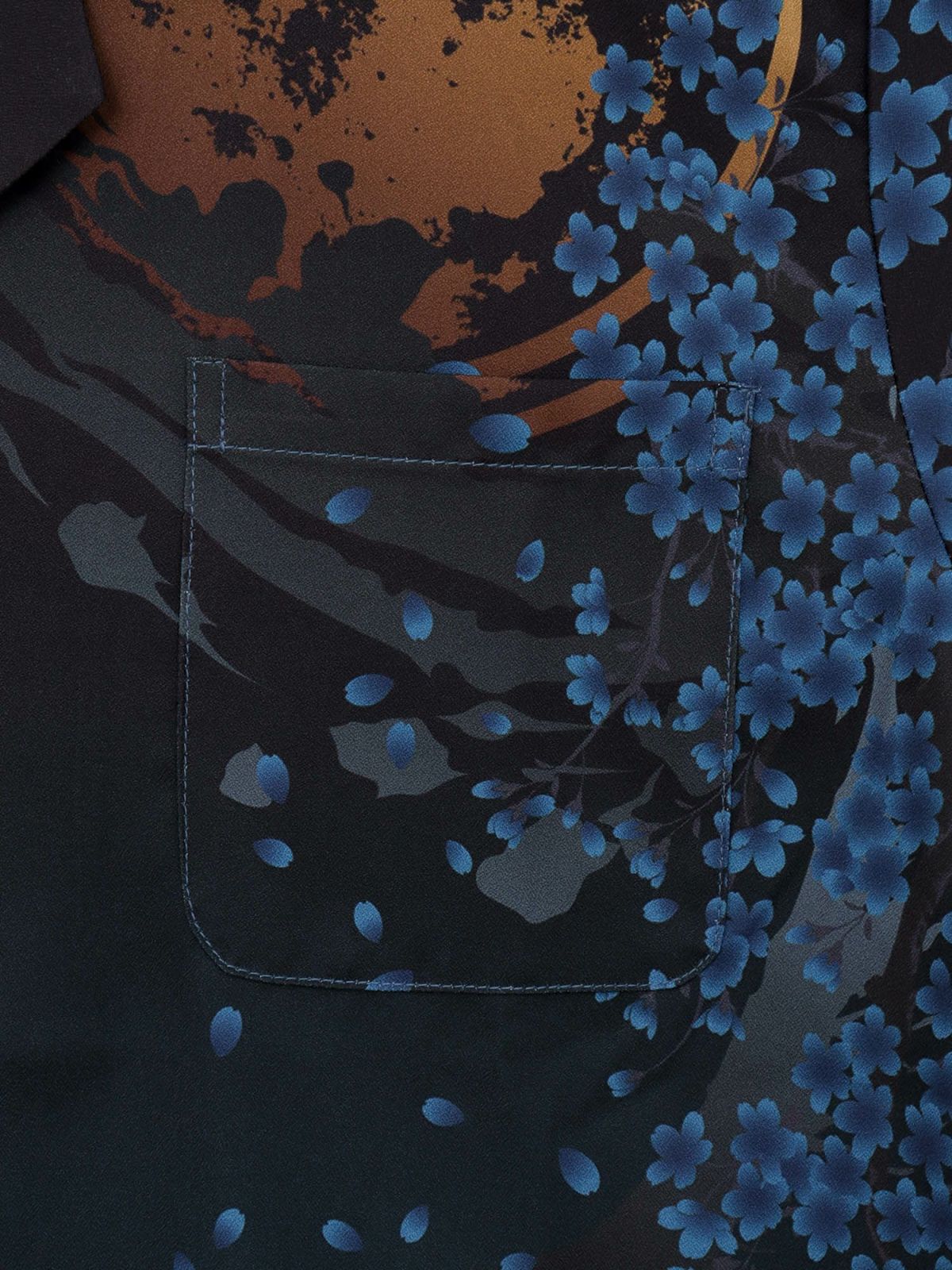 【絡繰魂・粋】“雲龍／座頭鯨”極彩アロハシャツ