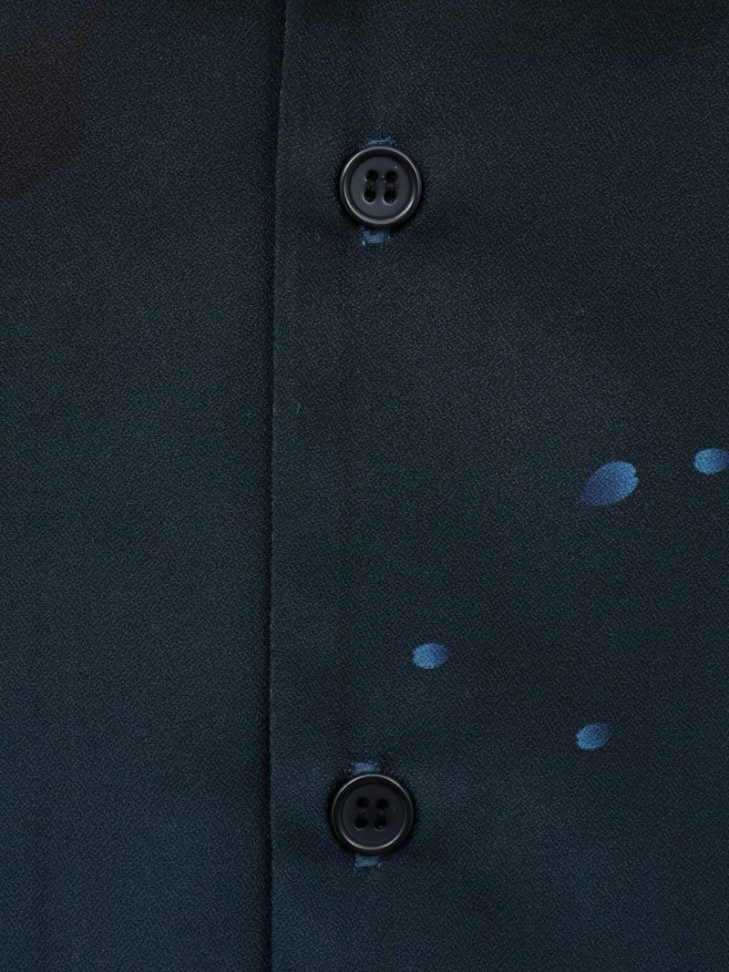 【絡繰魂・粋】“雲龍／座頭鯨”極彩アロハシャツ