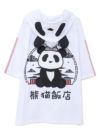 【PANDIESTA JAPAN】“中華屋パンダさん”BIGシルエット半袖ZIPパーカー