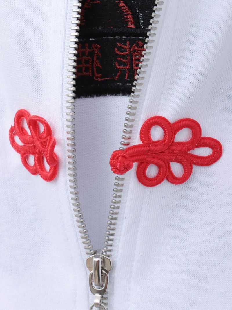 【PANDIESTA JAPAN】“中華屋パンダさん”BIGシルエット半袖ZIPパーカー