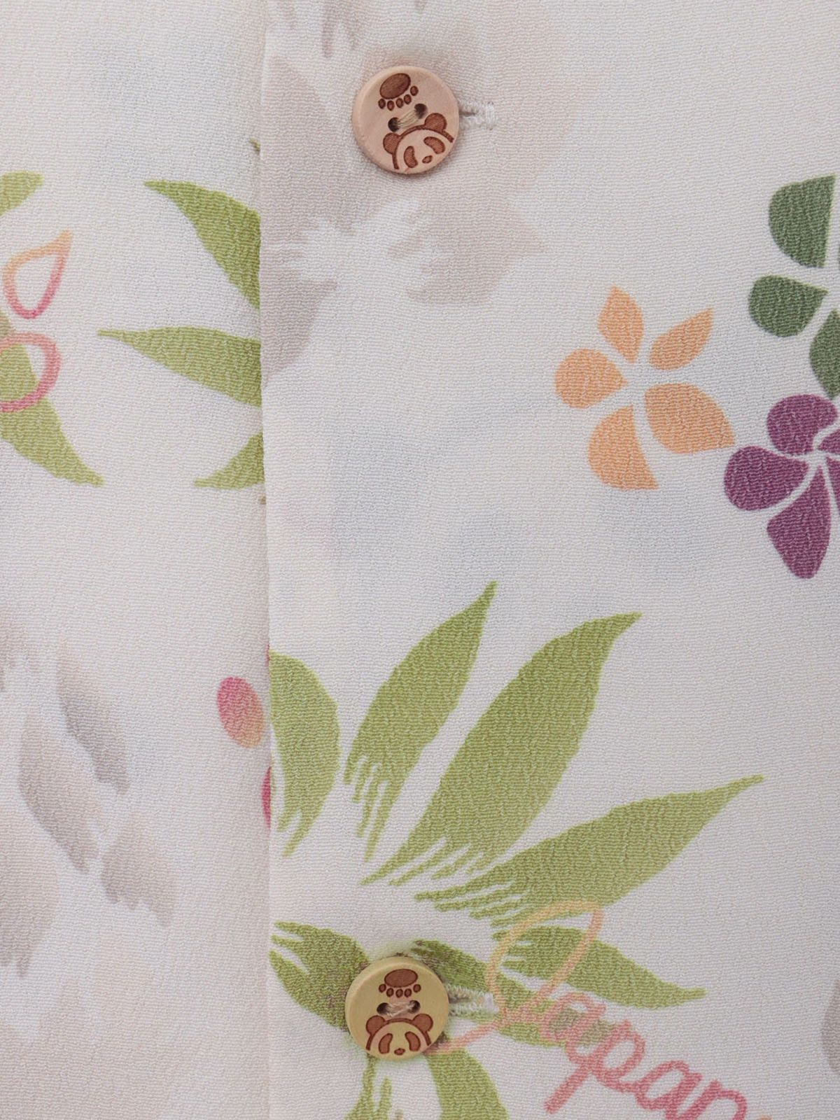 【PANDIESTA JAPAN】“パイナップルパンダ”レーヨンアロハシャツ