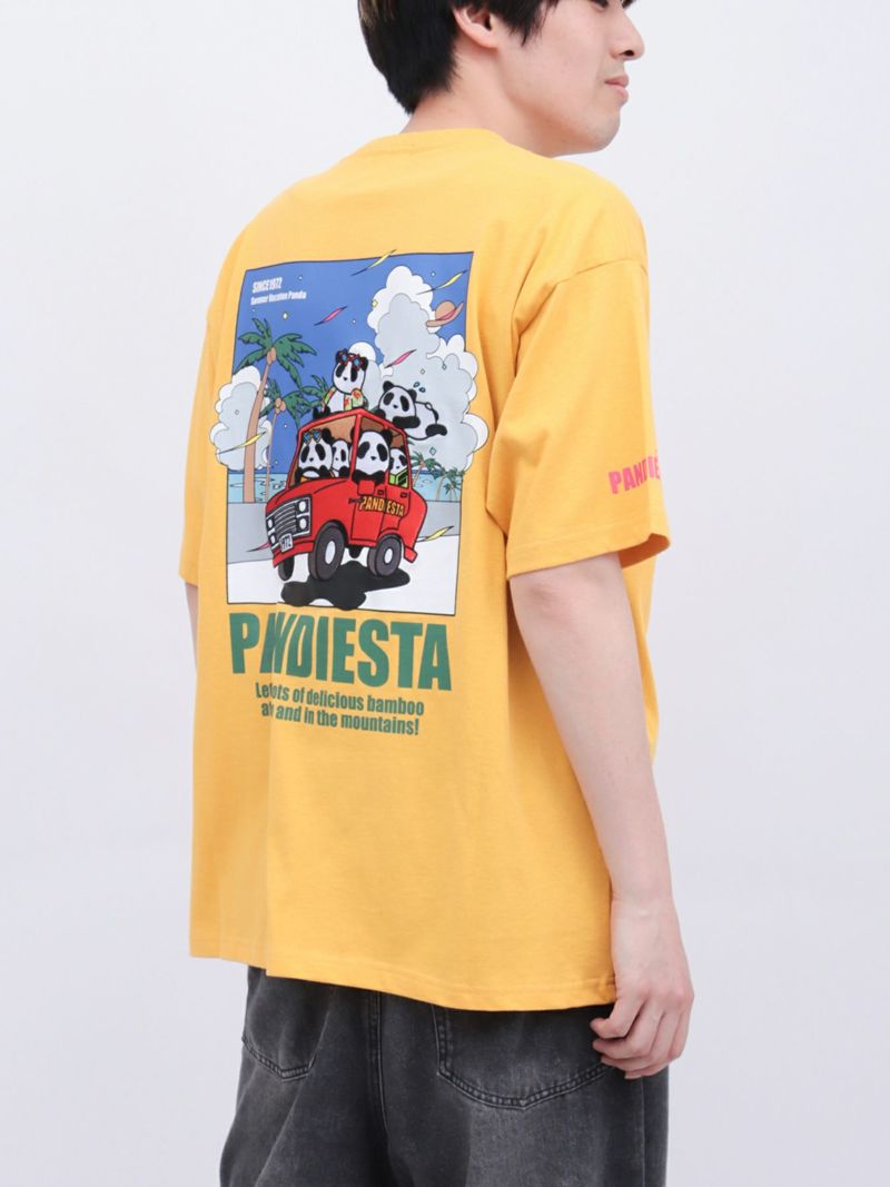 【PANDIESTA JAPAN】“80'sサマーバケーション”刺繍入りTシャツ