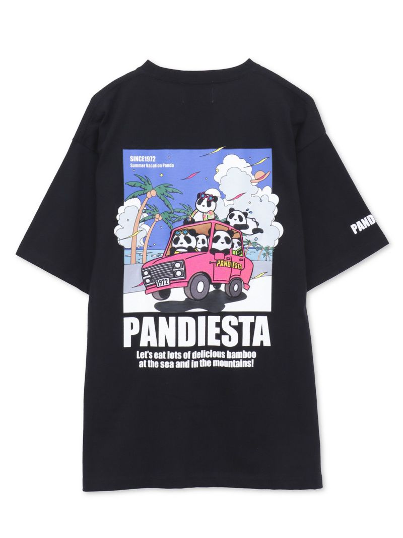 【PANDIESTA JAPAN】“80'sサマーバケーション”刺繍入りTシャツ