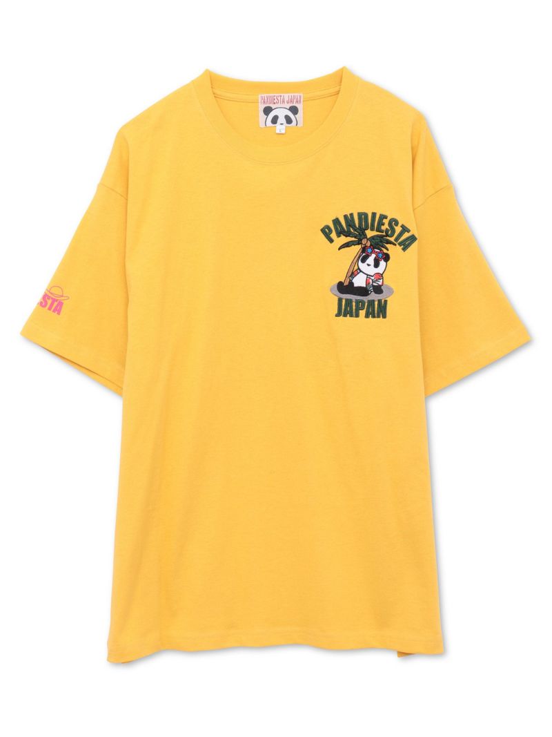 【PANDIESTA JAPAN】“80'sサマーバケーション”刺繍入りTシャツ