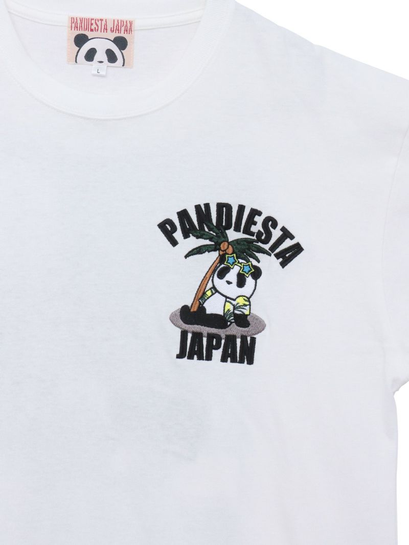 【PANDIESTA JAPAN】“80'sサマーバケーション”刺繍入りTシャツ
