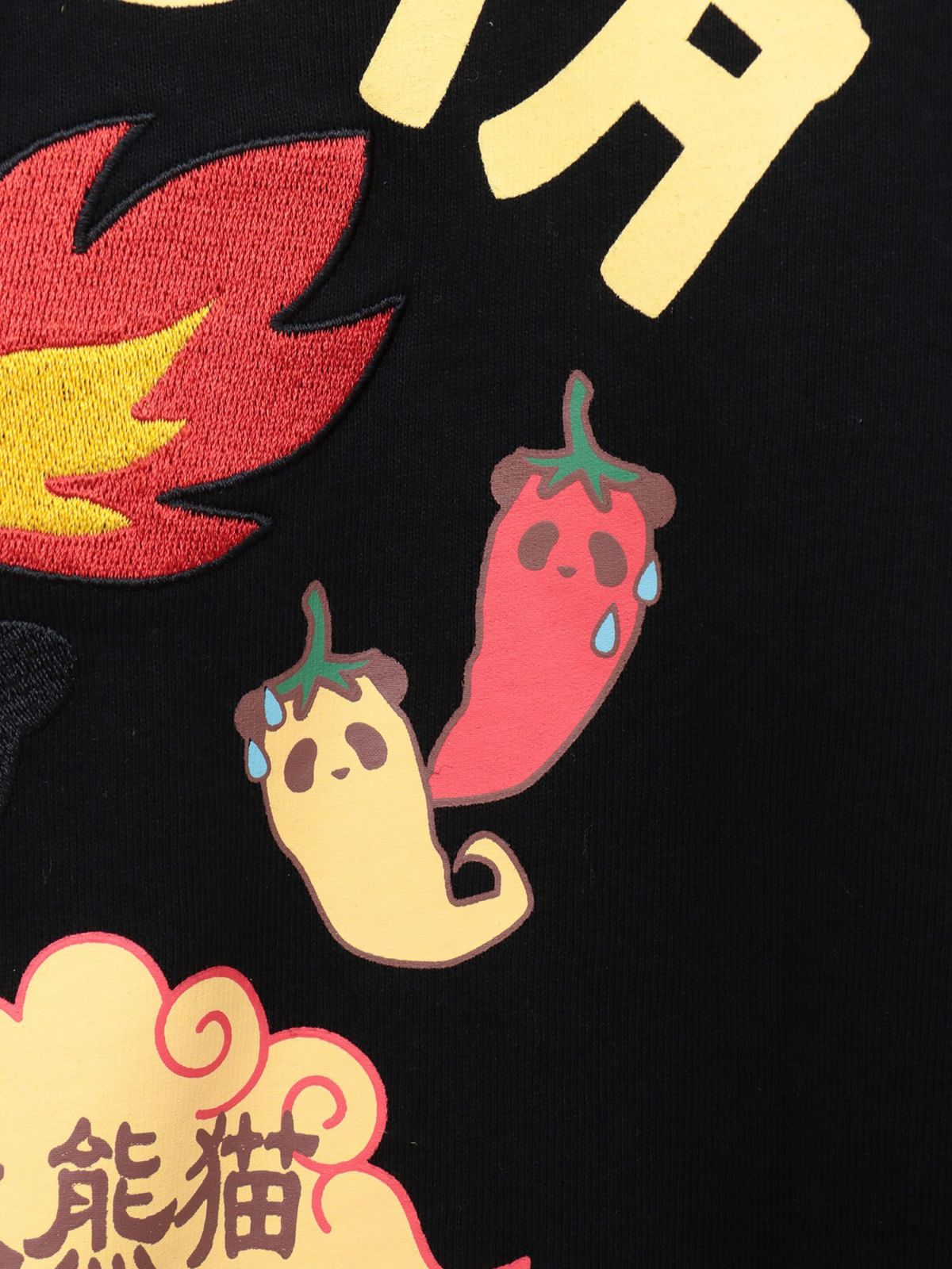 【PANDIESTA JAPAN】“TAIWAN HOT NOODLE”刺繍入りTシャツ