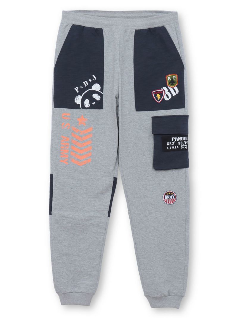 【PANDIESTA JAPAN】ミリタリー切替スウェットパンツ