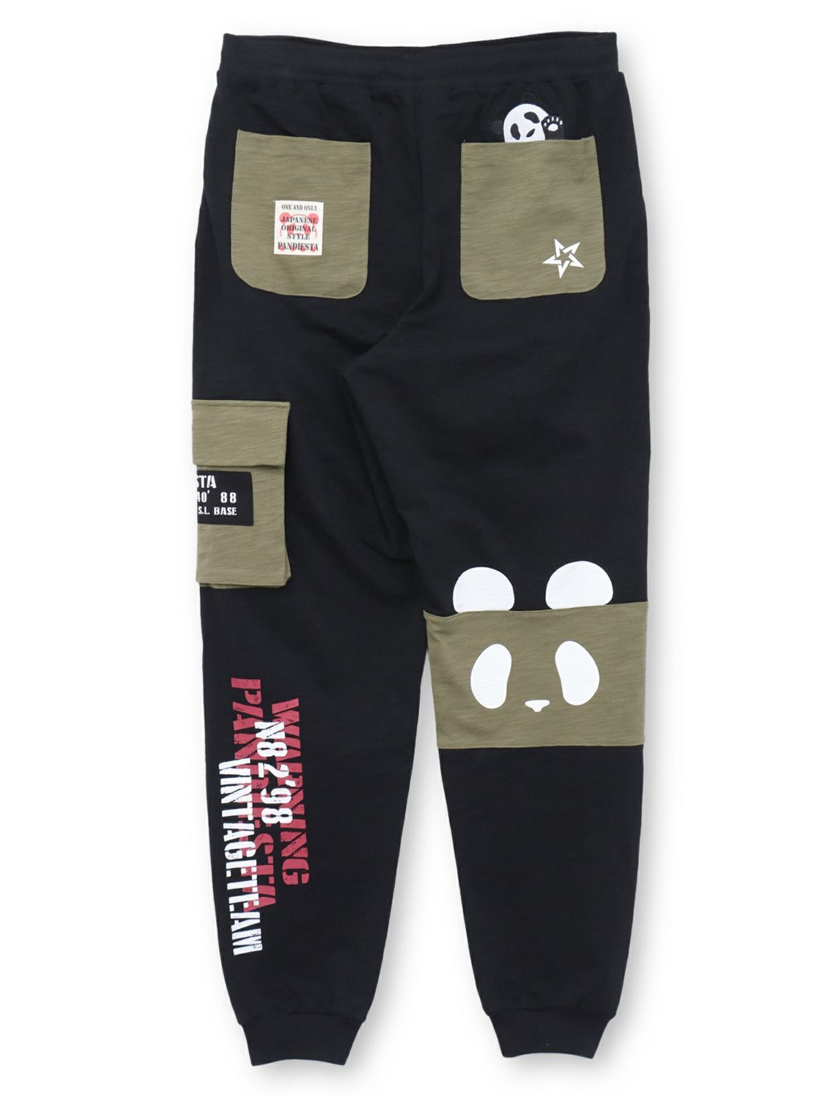 【PANDIESTA JAPAN】ミリタリー切替スウェットパンツ