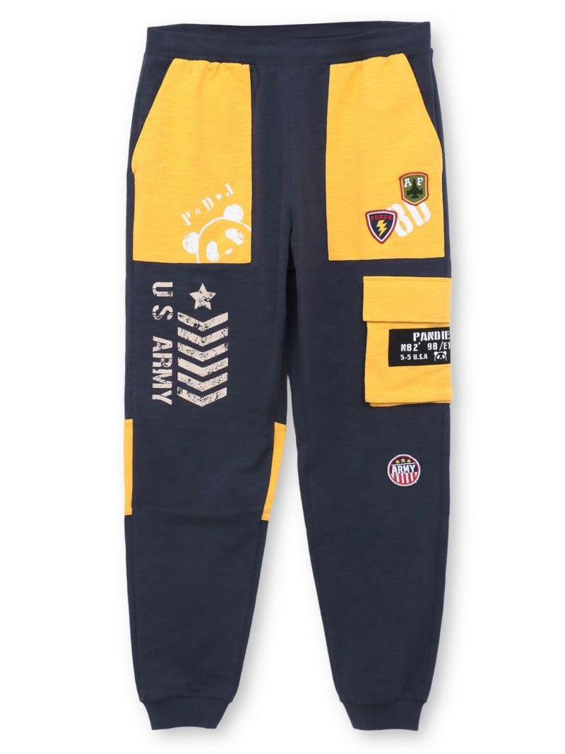 【PANDIESTA JAPAN】ミリタリー切替スウェットパンツ