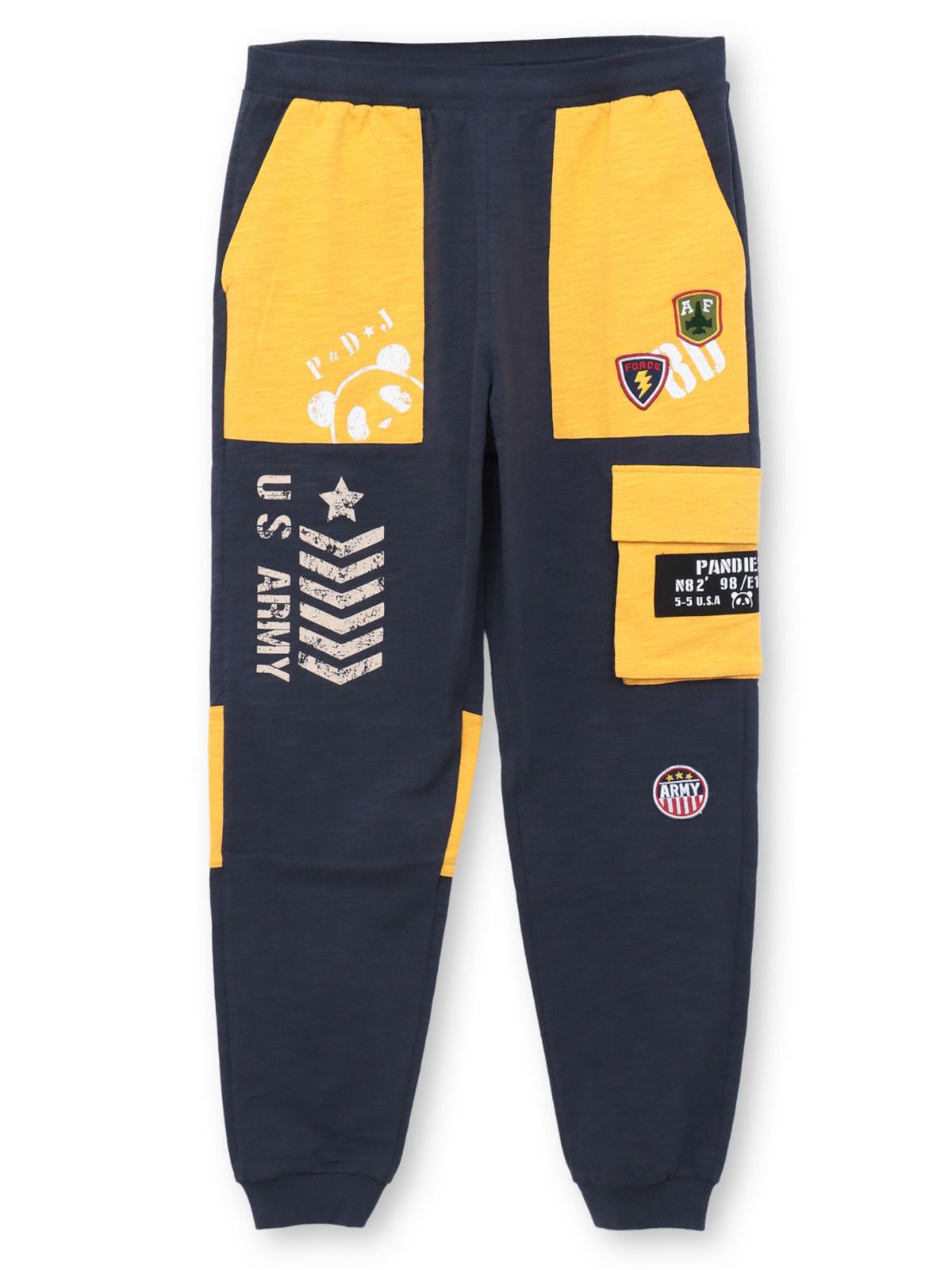 【PANDIESTA JAPAN】ミリタリー切替スウェットパンツ