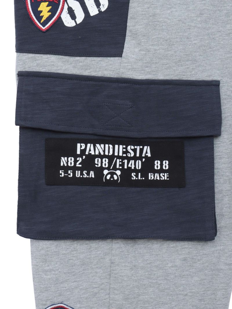 【PANDIESTA JAPAN】ミリタリー切替スウェットパンツ