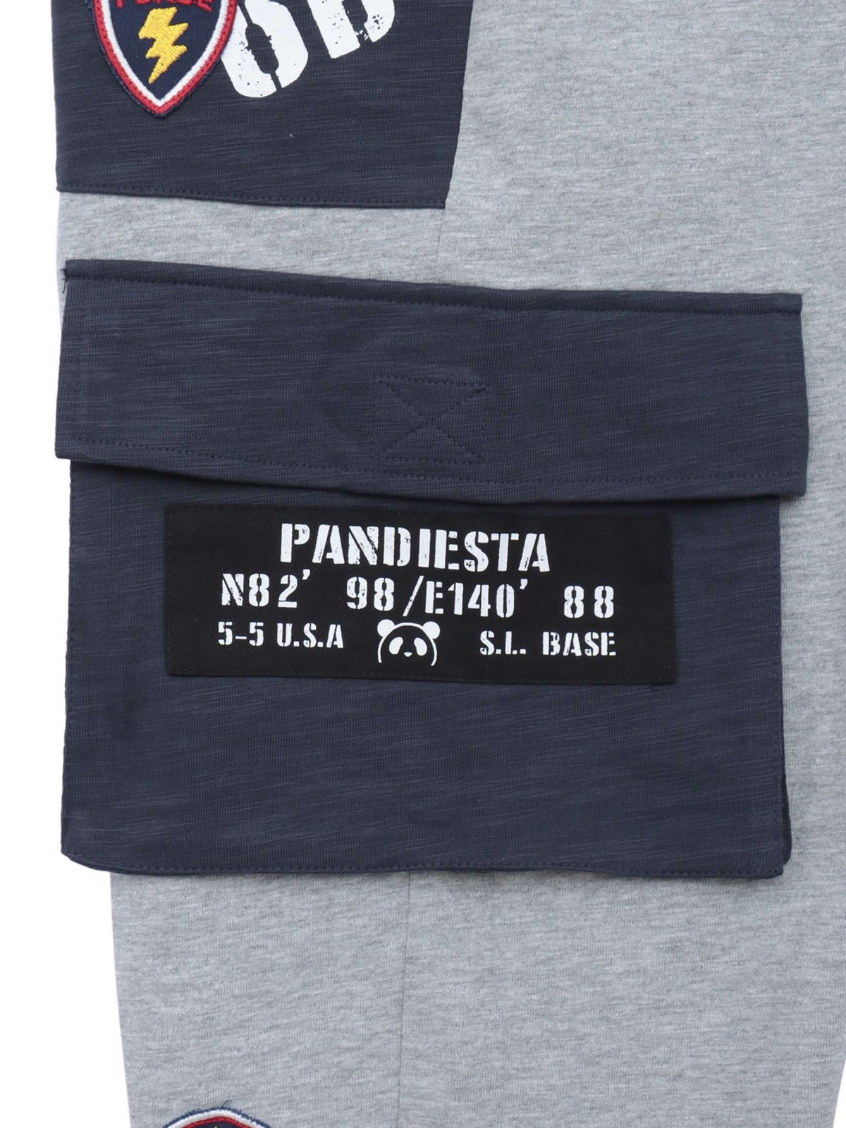 【PANDIESTA JAPAN】ミリタリー切替スウェットパンツ