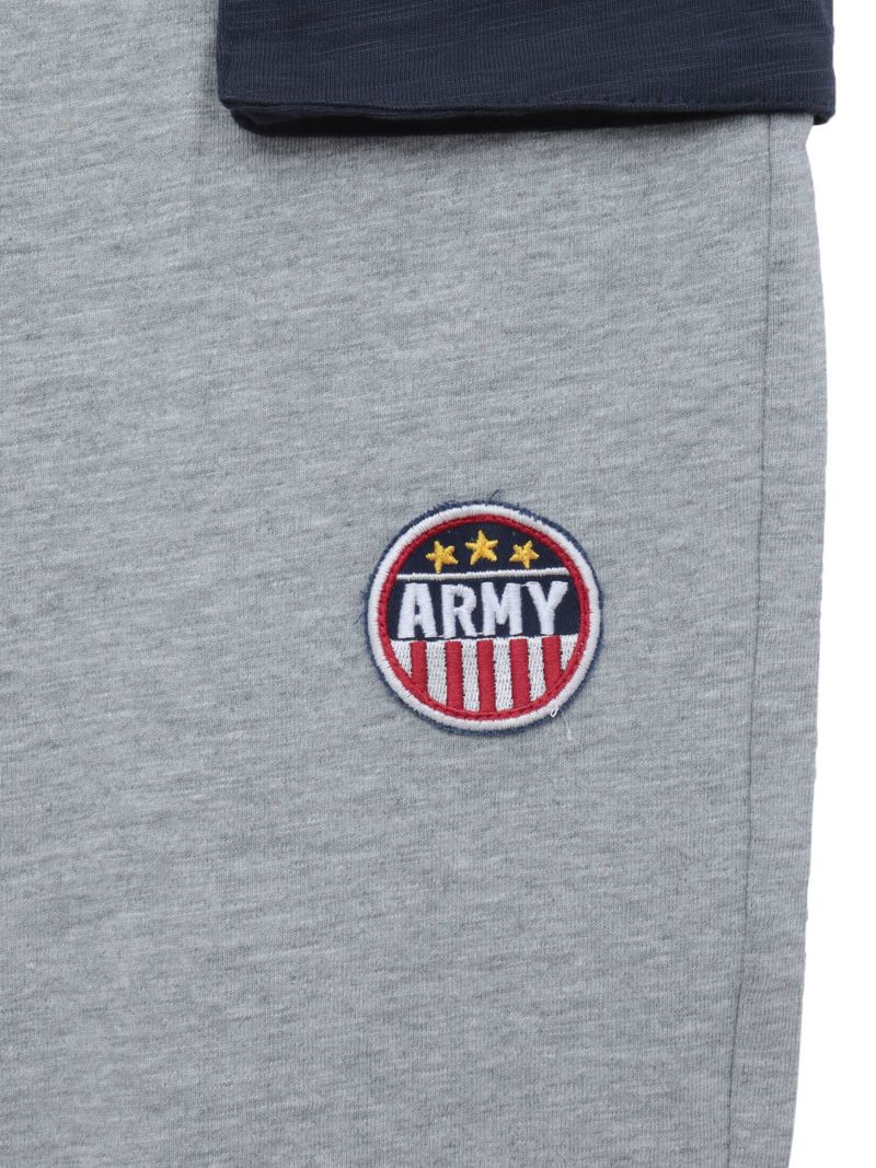 【PANDIESTA JAPAN】ミリタリー切替スウェットパンツ