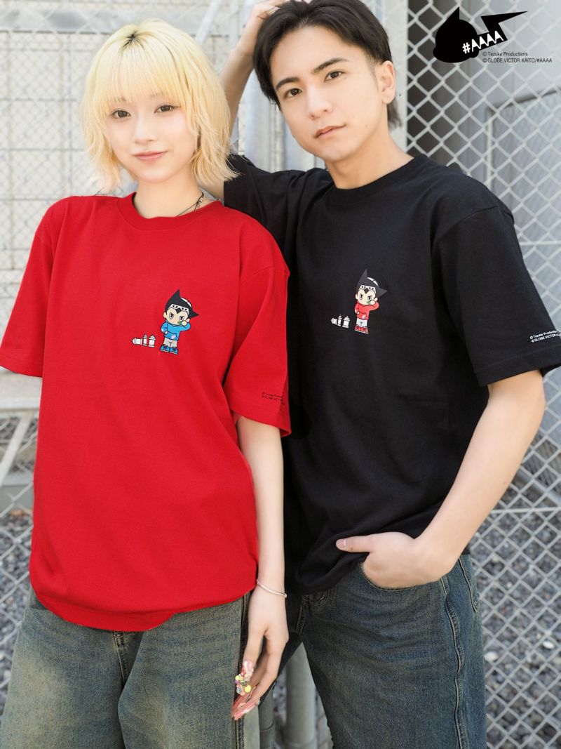 【＃AAAA ATOM×BANGER】ワンポイントプリントTシャツ