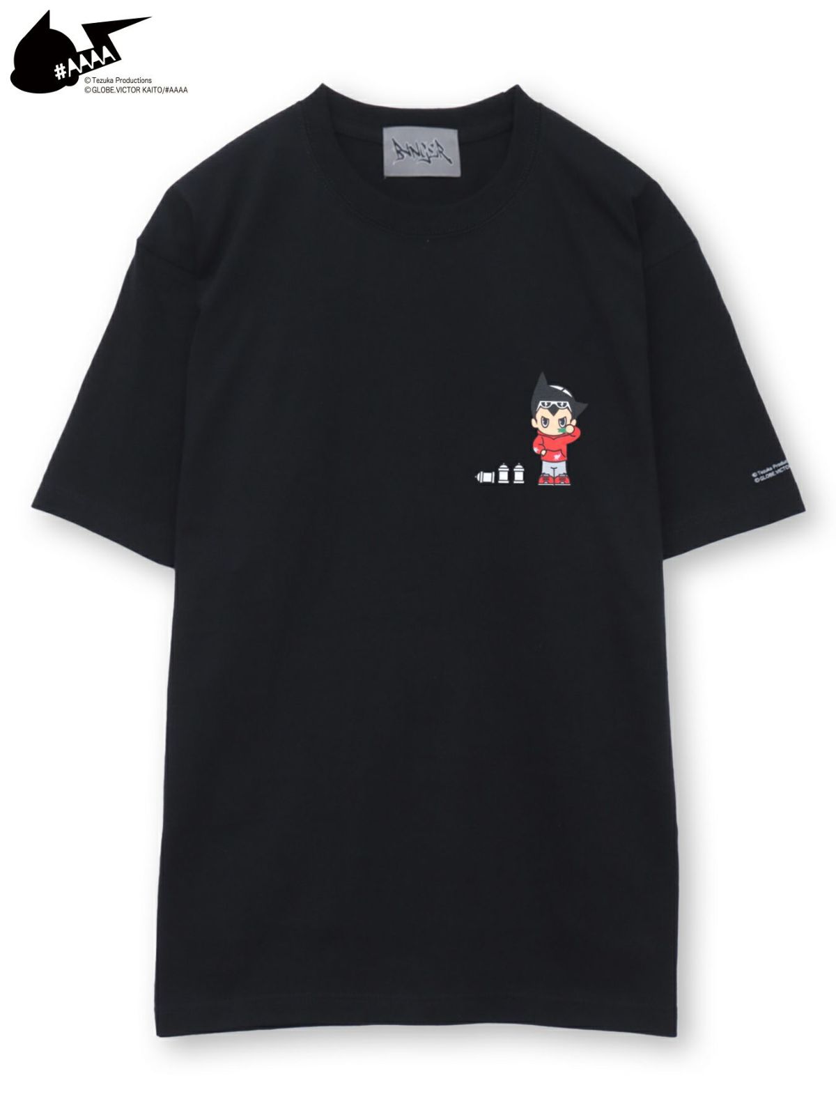 【＃AAAA ATOM×BANGER】ワンポイントプリントTシャツ