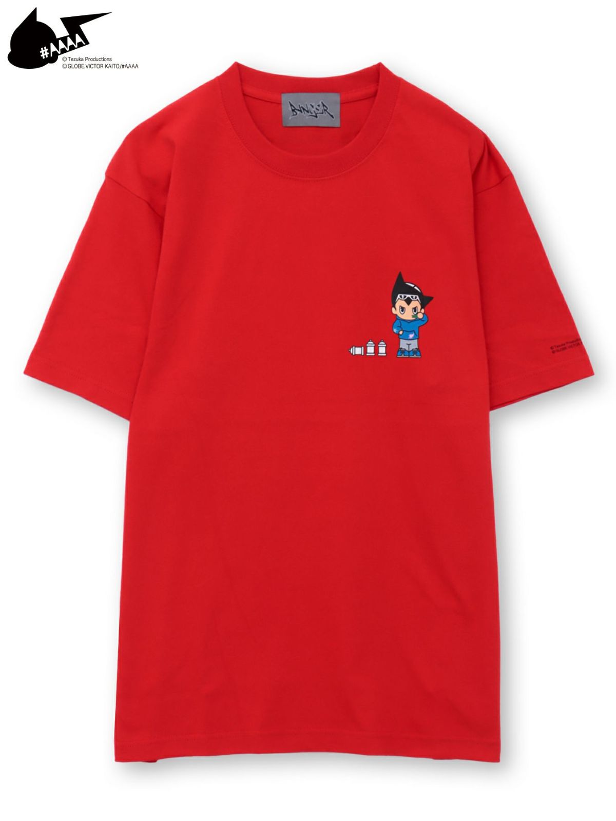 【＃AAAA ATOM×BANGER】ワンポイントプリントTシャツ