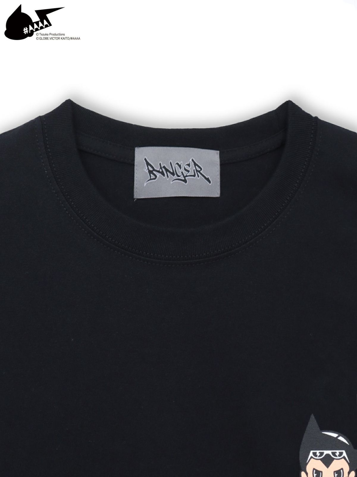 【＃AAAA ATOM×BANGER】ワンポイントプリントTシャツ