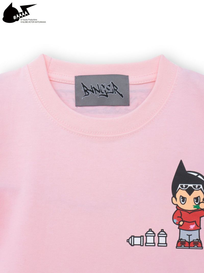 【＃AAAA ATOM×BANGER】ワンポイントプリントTシャツ＜kid'sサイズ＞
