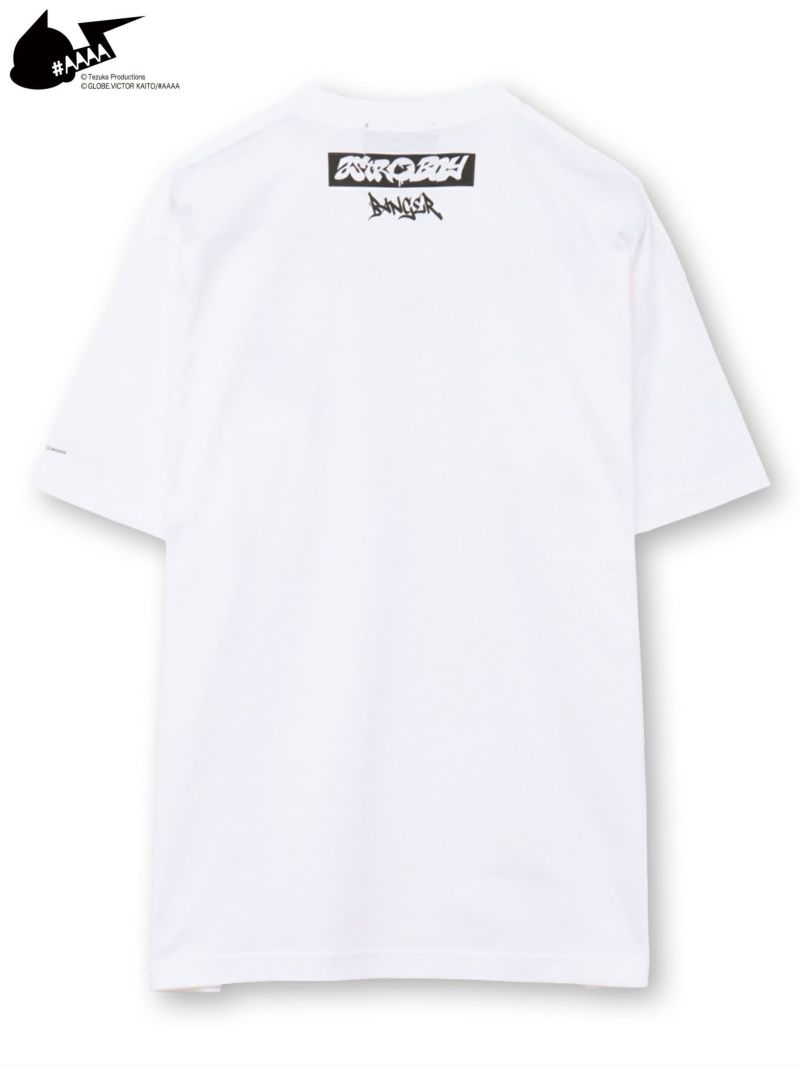 【＃AAAA ATOM×BANGER】ワンポイント刺繍ワッペンTシャツ