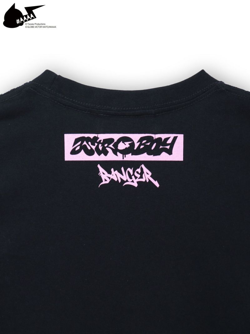 【＃AAAA ATOM×BANGER】ワンポイント刺繍ワッペンTシャツ