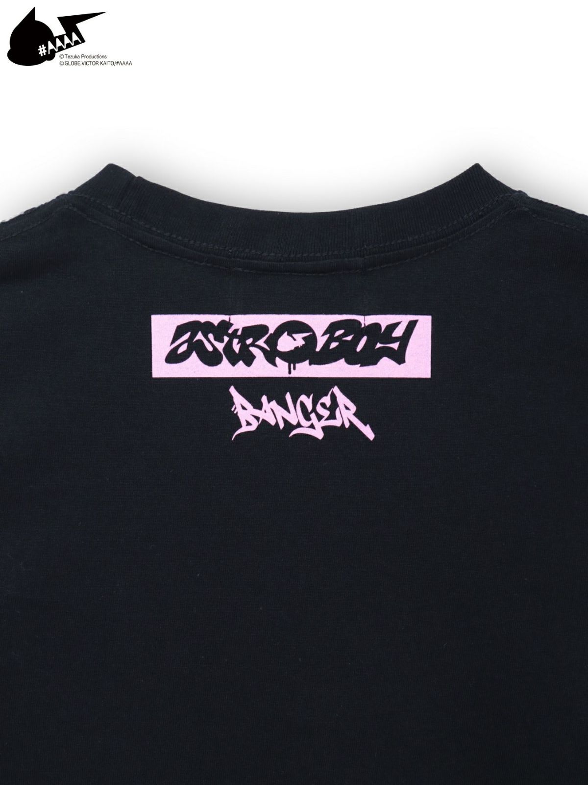 【＃AAAA ATOM×BANGER】ワンポイント刺繍ワッペンTシャツ