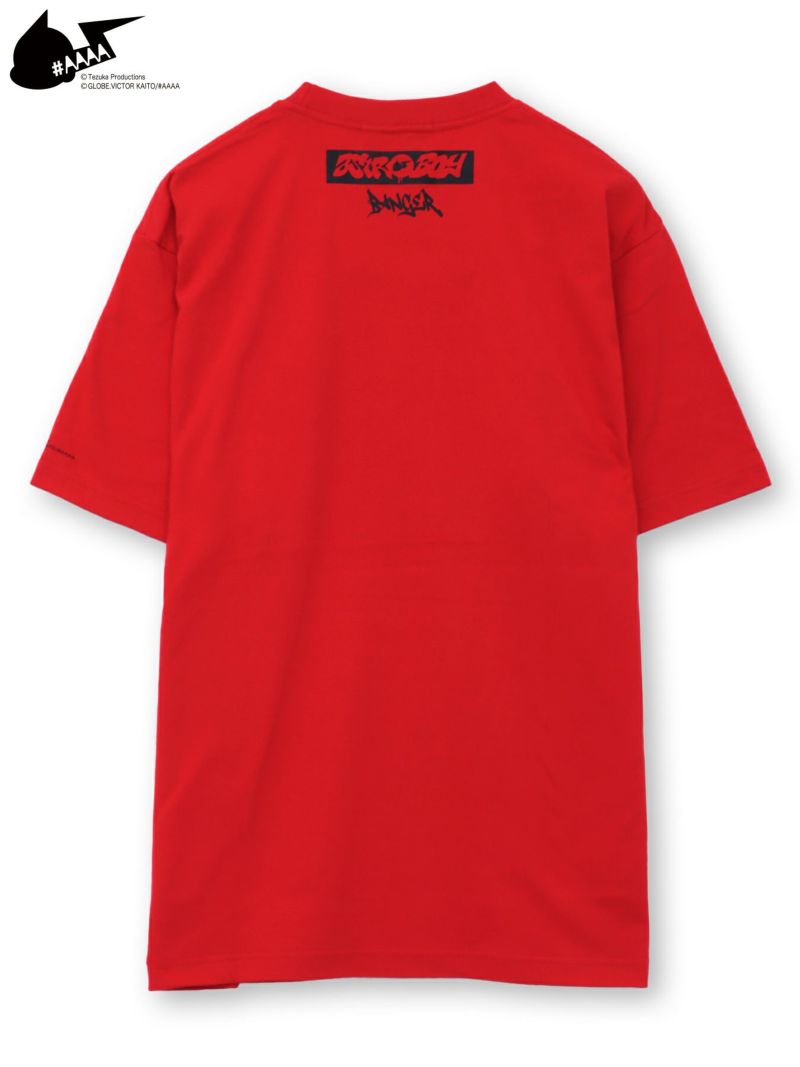 【＃AAAA ATOM×BANGER】ワンポイント刺繍ワッペンTシャツ