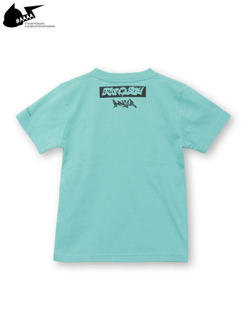 【＃AAAA ATOM×BANGER】ワンポイント刺繍ワッペンTシャツ＜kid'sサイズ＞