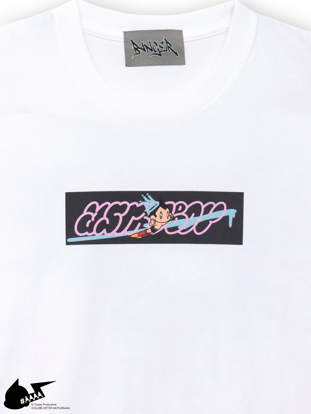 【＃AAAA ATOM×BANGER】BOXロゴTシャツ