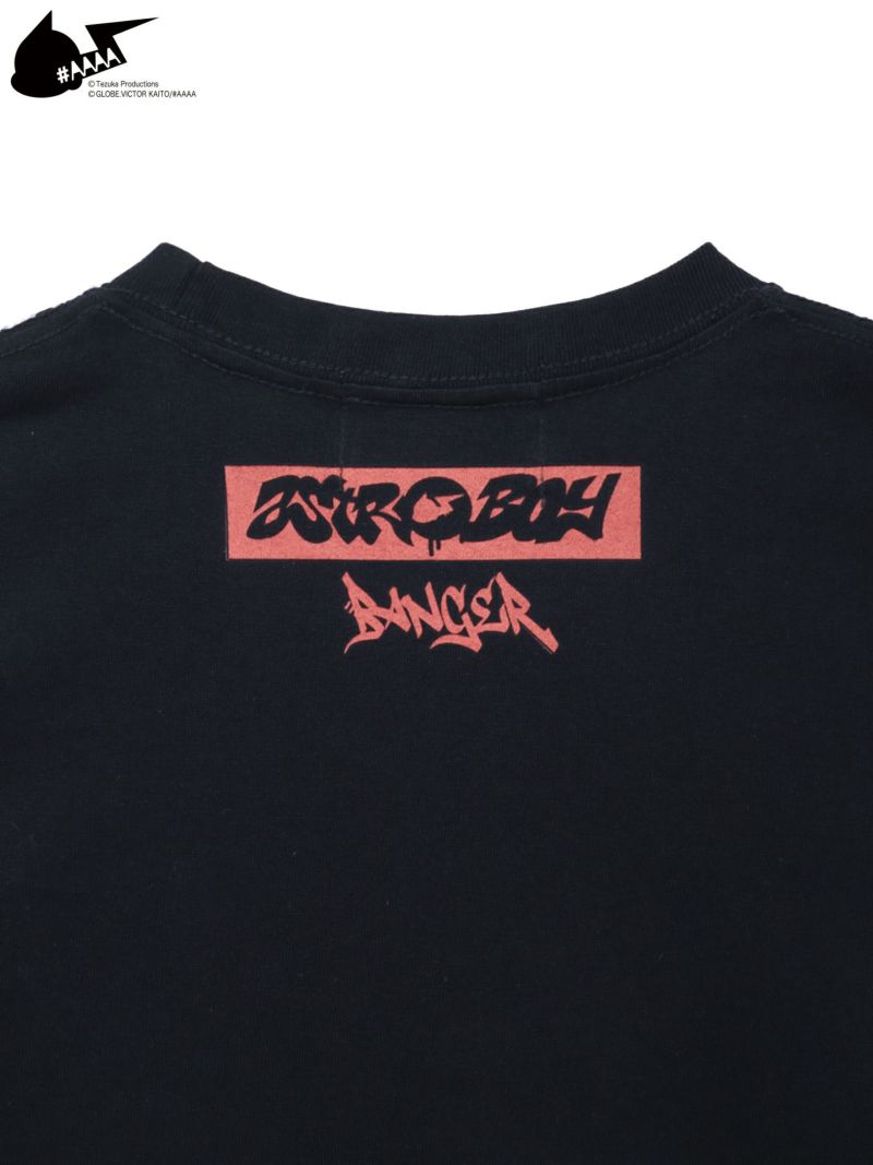 【＃AAAA ATOM×BANGER】スプレーアートプリントTシャツ