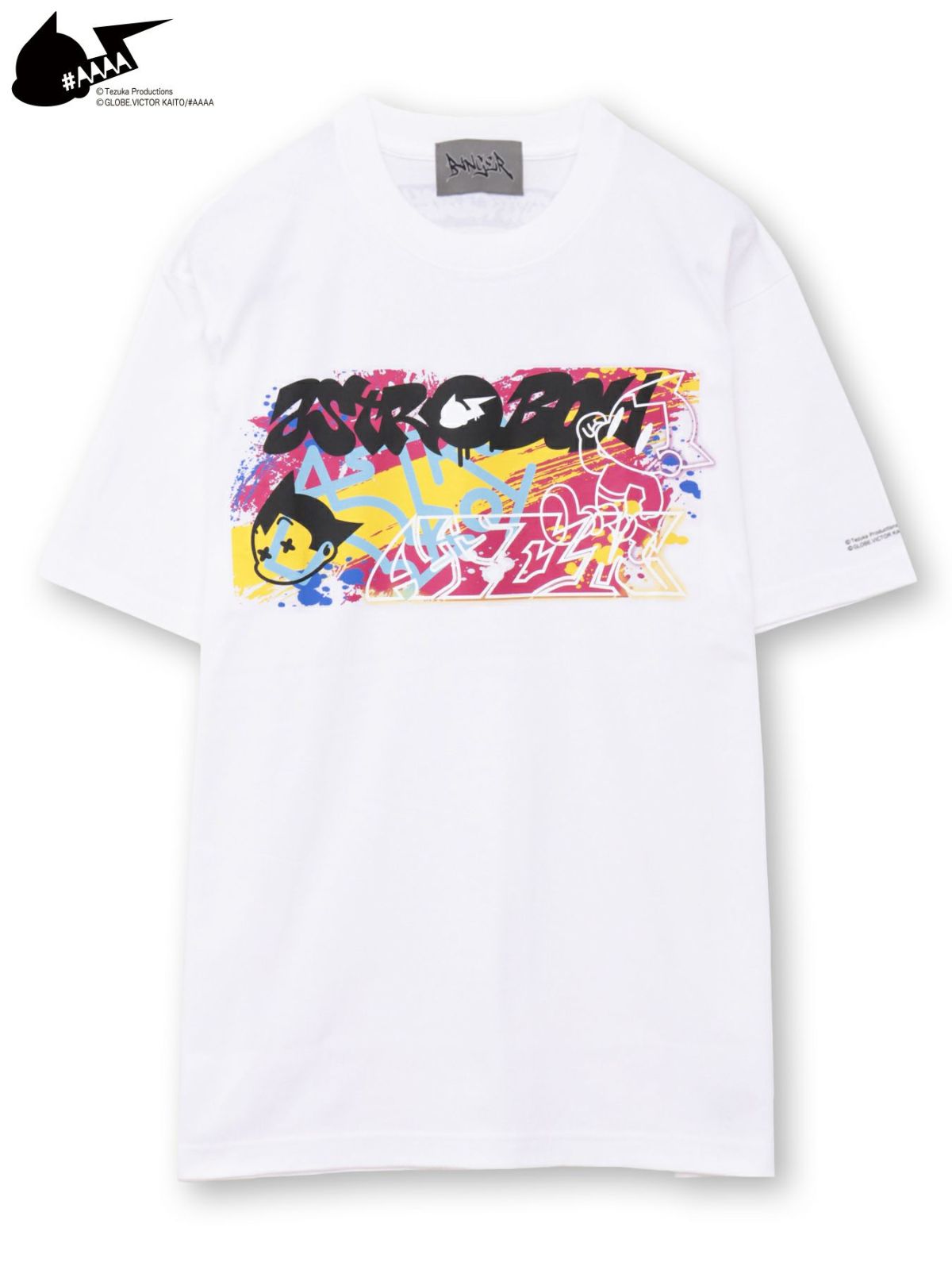 【＃AAAA ATOM×BANGER】ビッグハート プリントTシャツ