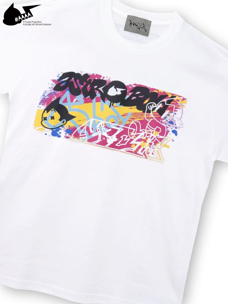 【＃AAAA ATOM×BANGER】ビッグハート プリントTシャツ
