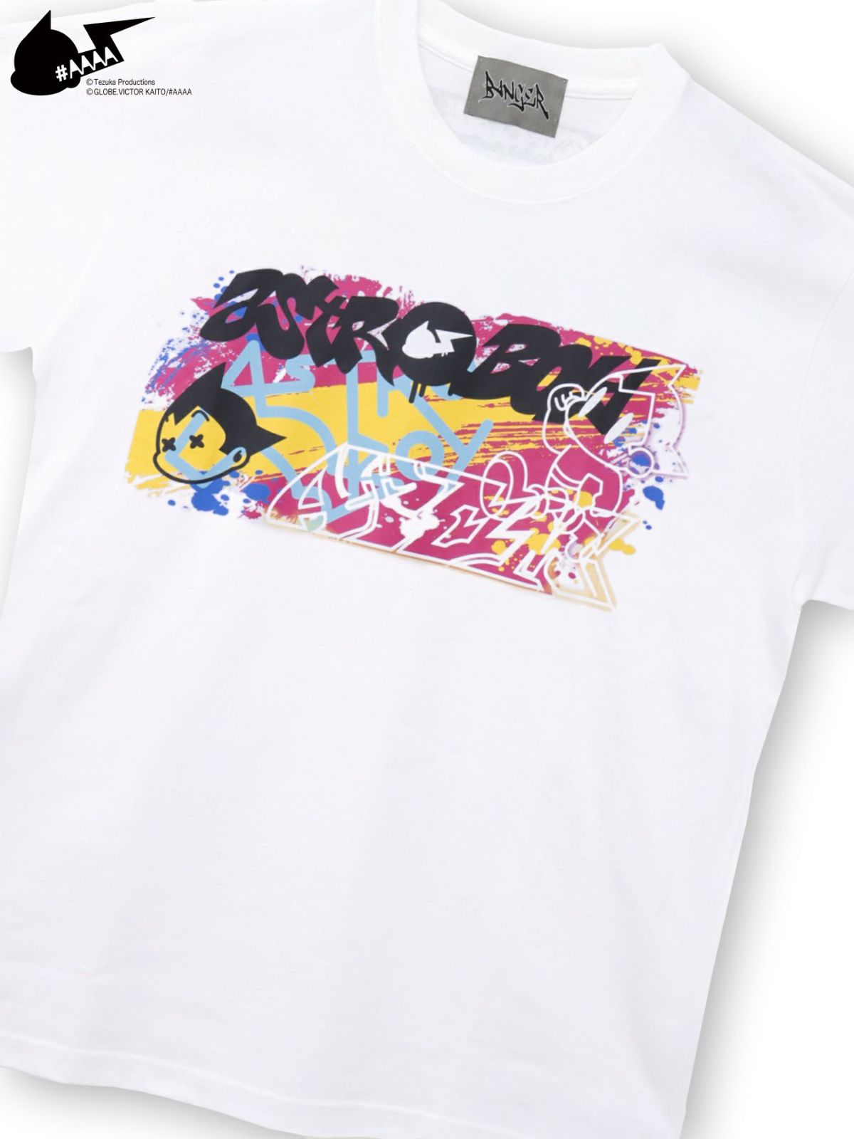 【＃AAAA ATOM×BANGER】ビッグハート プリントTシャツ