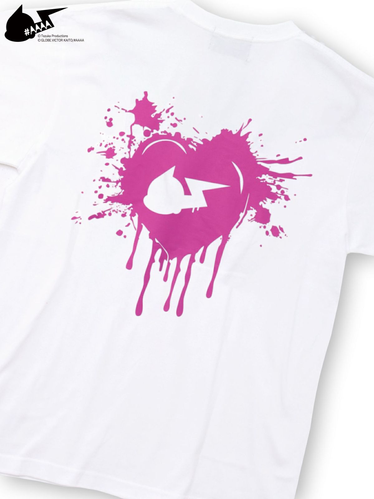 【＃AAAA ATOM×BANGER】ビッグハート プリントTシャツ