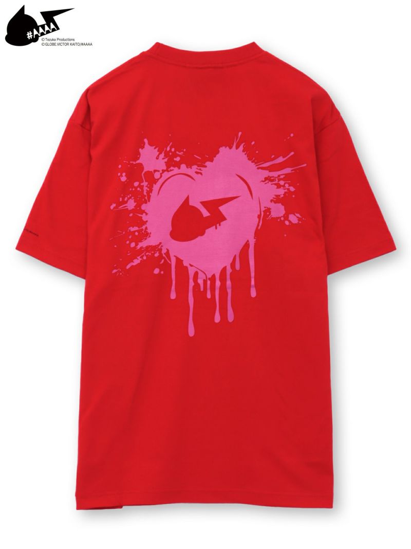 【＃AAAA ATOM×BANGER】ビッグハート プリントTシャツ