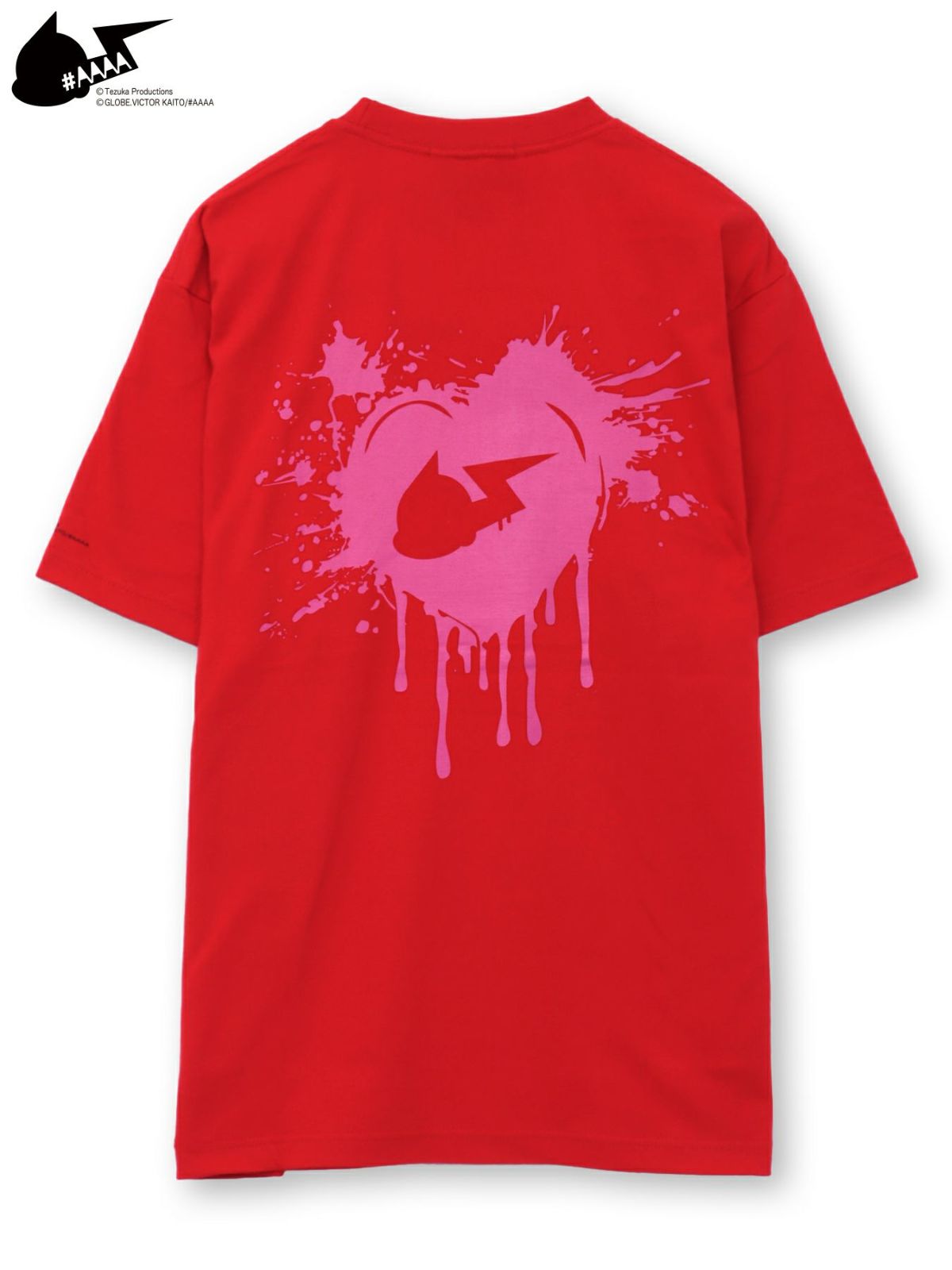 【＃AAAA ATOM×BANGER】ビッグハート プリントTシャツ