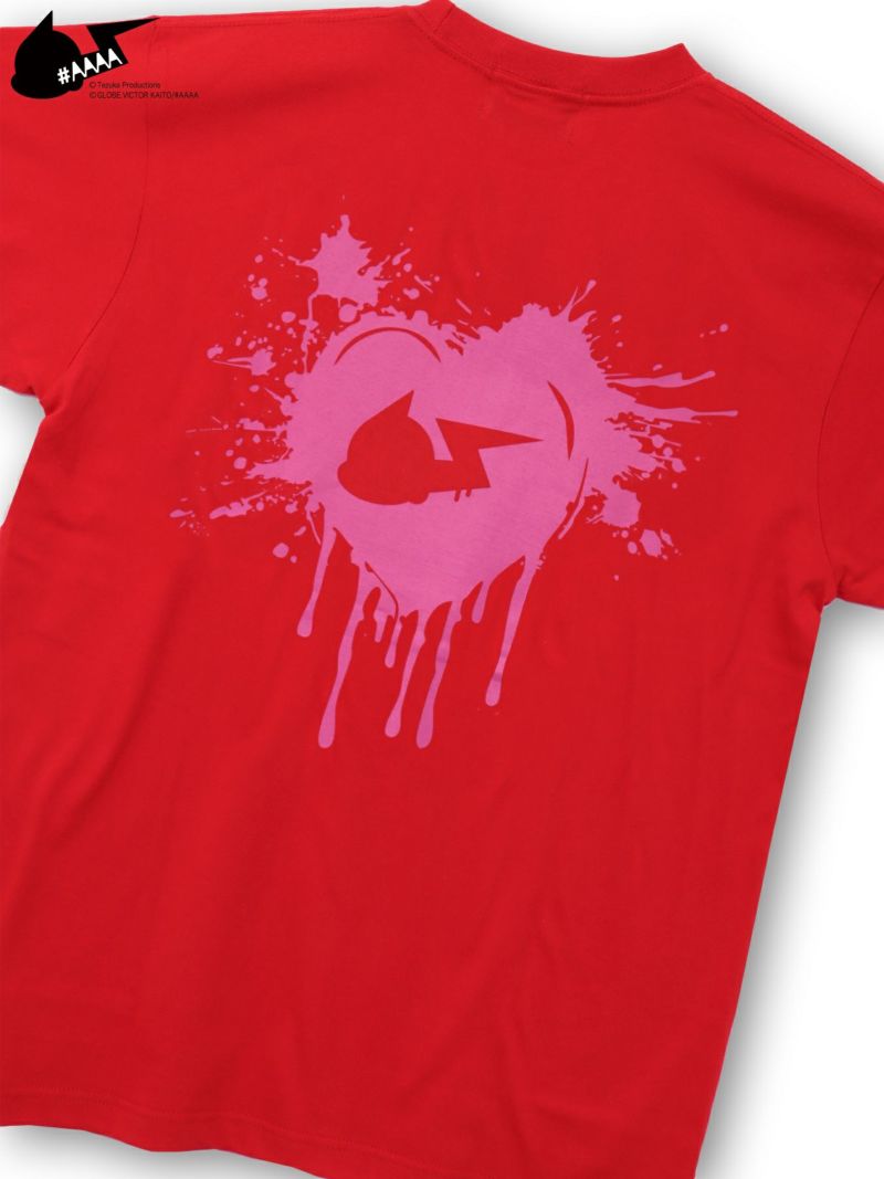 【＃AAAA ATOM×BANGER】ビッグハート プリントTシャツ