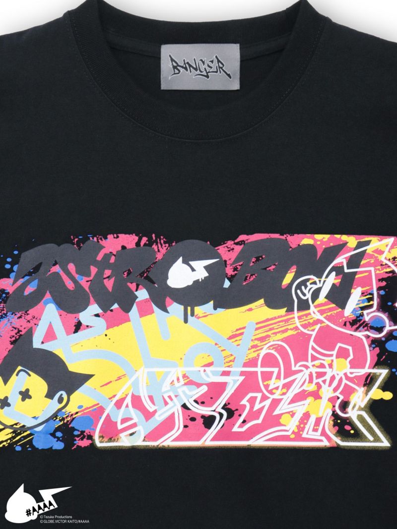 【＃AAAA ATOM×BANGER】ビッグハート プリントTシャツ