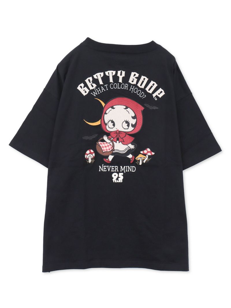 【BETTY BOOP】“赤ずきんベイビーベティ”刺繍Tシャツ