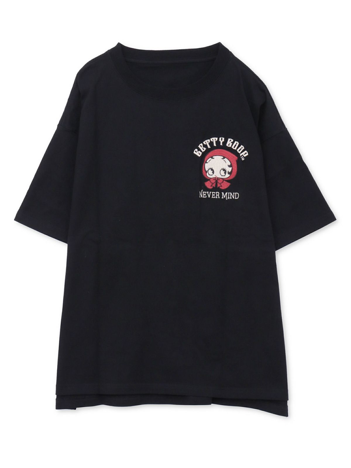 【BETTY BOOP】“赤ずきんベイビーベティ”刺繍Tシャツ