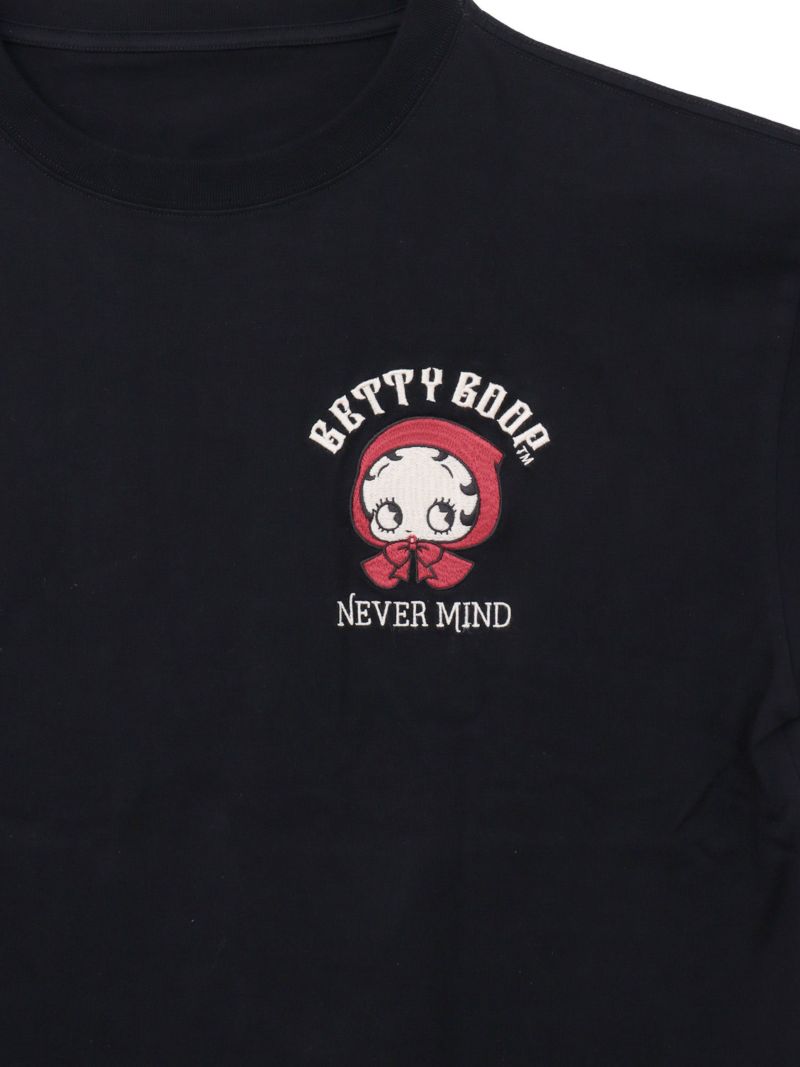【BETTY BOOP】“赤ずきんベイビーベティ”刺繍Tシャツ