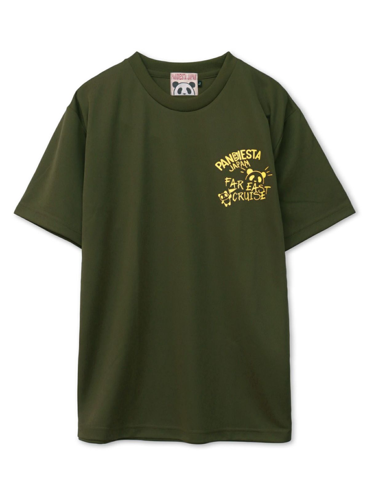 【PANDIESTA JAPAN】“日本縦断”DRYメッシュ素材Tシャツ