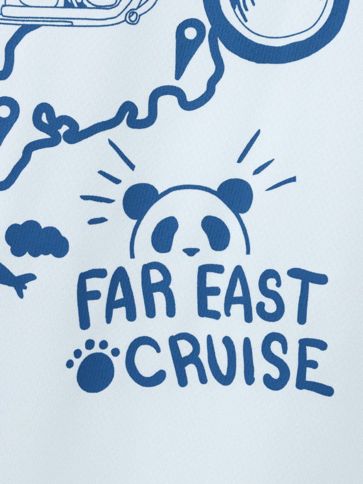 【PANDIESTA JAPAN】“日本縦断”DRYメッシュ素材Tシャツ