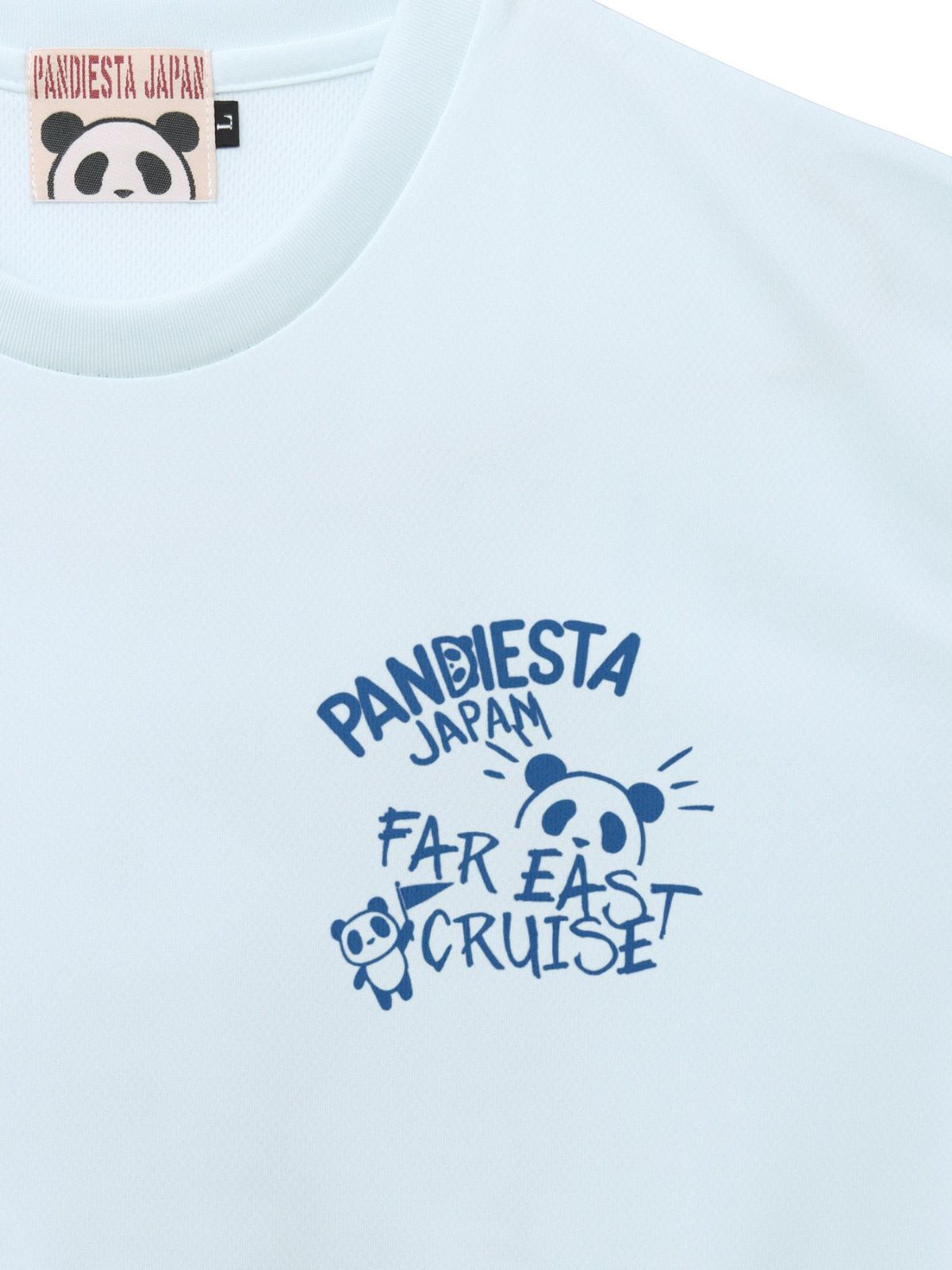 【PANDIESTA JAPAN】“日本縦断”DRYメッシュ素材Tシャツ