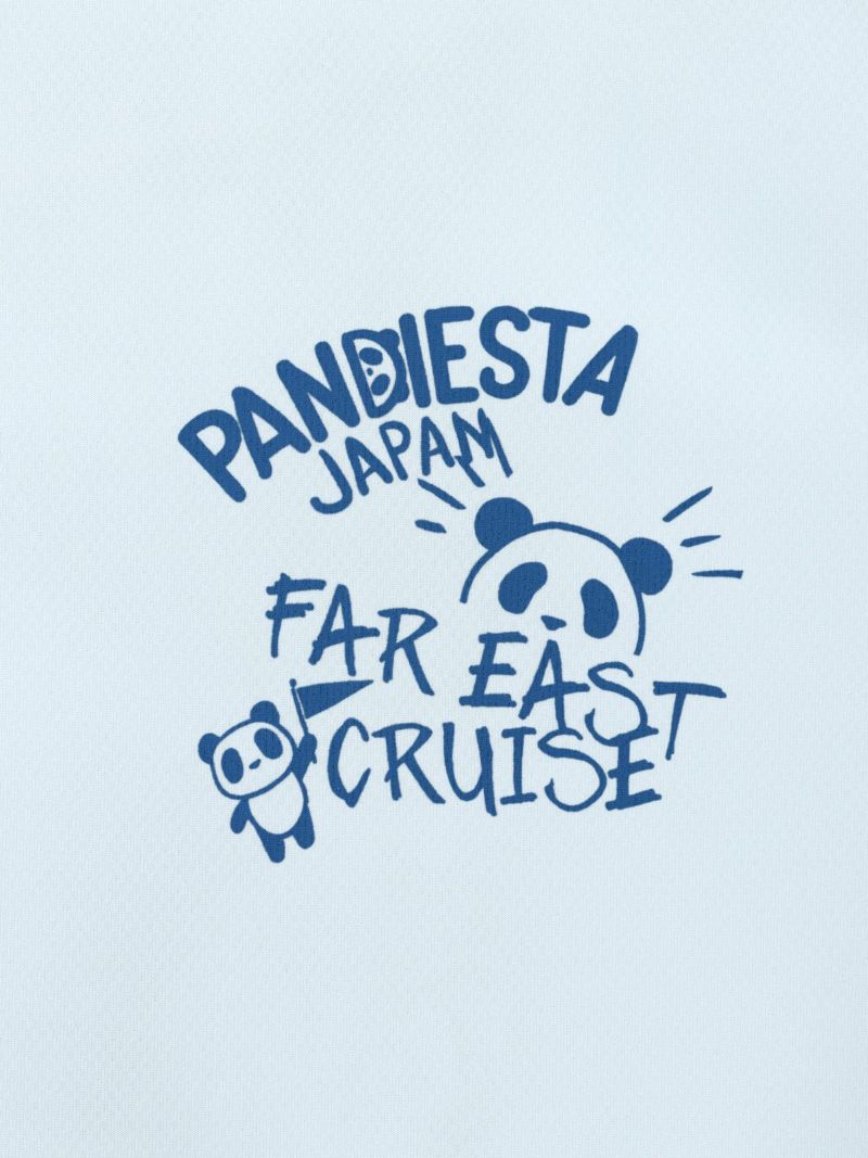【PANDIESTA JAPAN】“日本縦断”DRYメッシュ素材Tシャツ