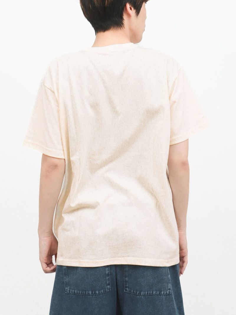 【moz】エルク線画プリントTシャツ〔別注〕