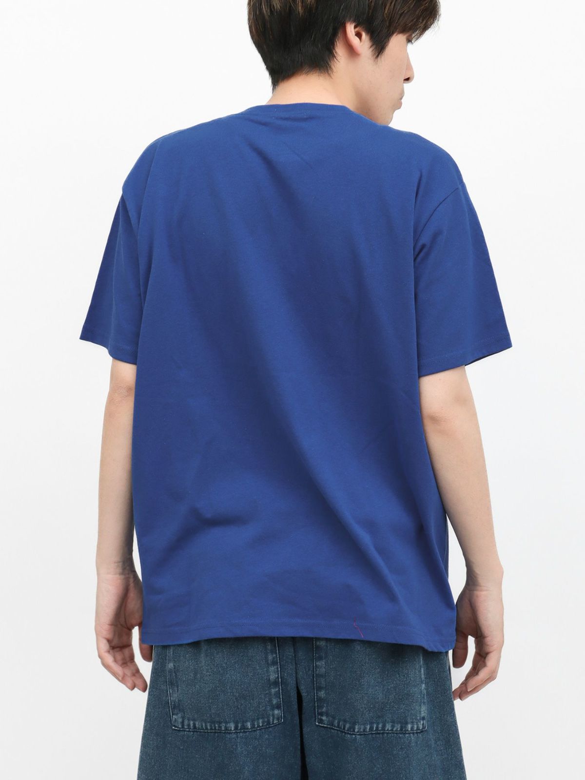 【moz】エルク線画プリントTシャツ〔別注〕