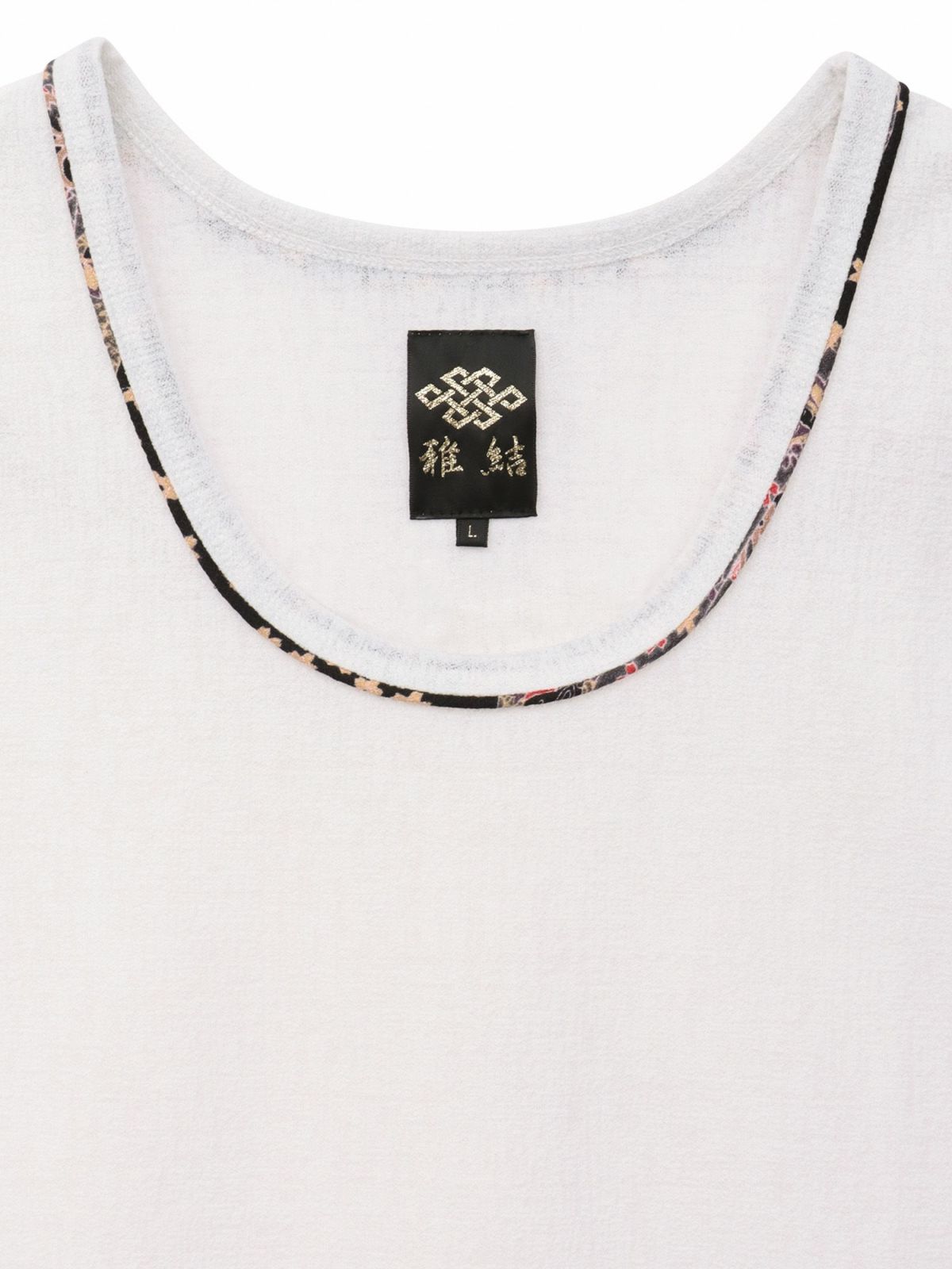 【雅結】和生地遣いタンクトップ